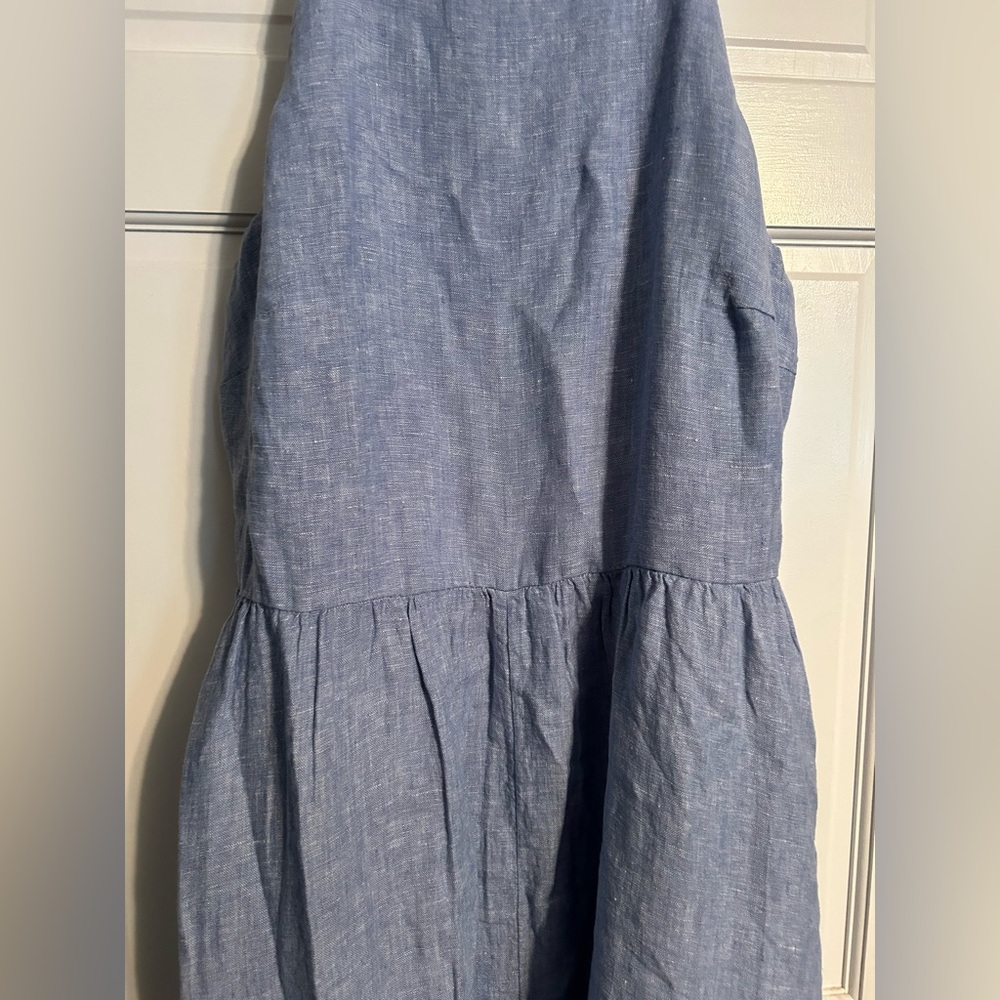 Lands’ End denim maxi dress size 1X - Picture 5 of 10